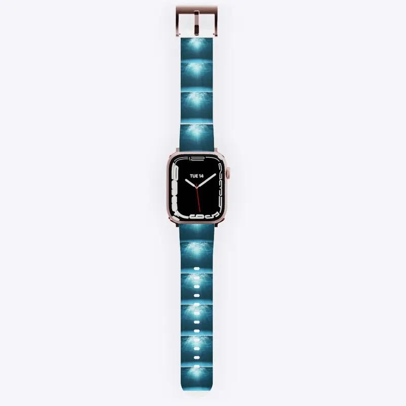 ocean scene watch band