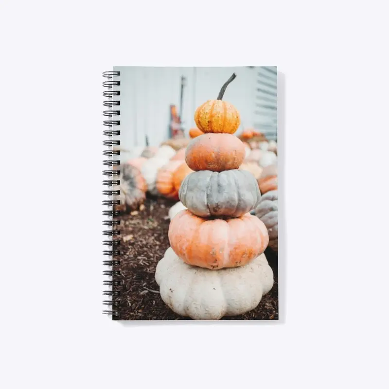 Pumpkin Stack Notebook